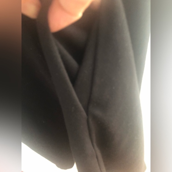 Romper All in One Black V Neck Shorts Jumpsuit size small - Picture 4 of 10